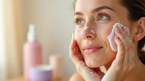 Choisir un nettoyant visage adapté à votre peau sensible
